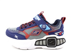 Skechers navy/red sneaker with blink